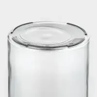 Бутылка для соусов и масла Доляна &laquo;Парфе&raquo;, 1.2 л, 10&times;20.5 см, с пробковой крышкой, стекло, прозрачная