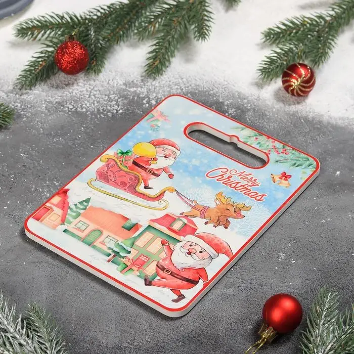 Подставка под горячее Доляна «Зимний праздник», 20×15 см Подставка под горячее Доляна «Зимний праздник», 20×15 см