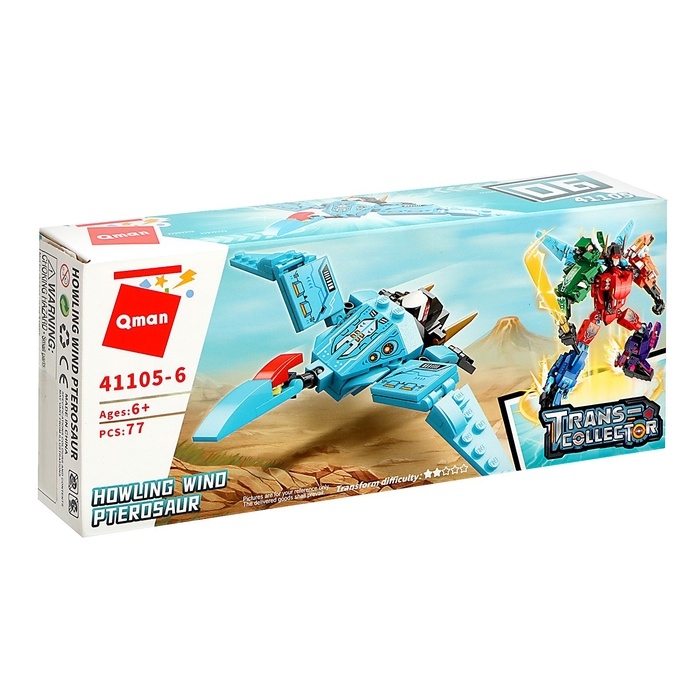 Конструктор Динобот  Конструктор Динобот "Вождь Тиранозавр", 77 деталей