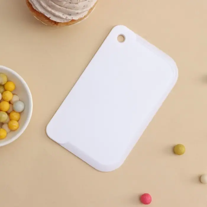 Шпатель кондитерский Доляна, 13×8 см, белый