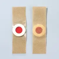 Пластырь для ног, набор - 12 шт., на клеевой основе, бежевый