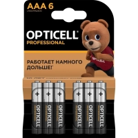 Батарейка OPTICELL Professional AAA 6шт/уп