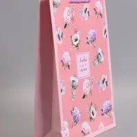 Пакет подарочный "Любви и счастья", ламинированный, 33 х 42,5 х 10 см