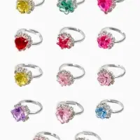 Кольцо &laquo;Выбражулька. Льдинки&raquo;, МИКС в серебре, безразмерное