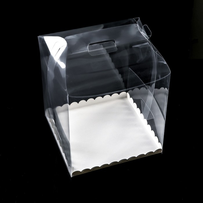 PVC Коробка для торта 26 х 26 х 28 см PVC Коробка для торта 26 х 26 х 28 см