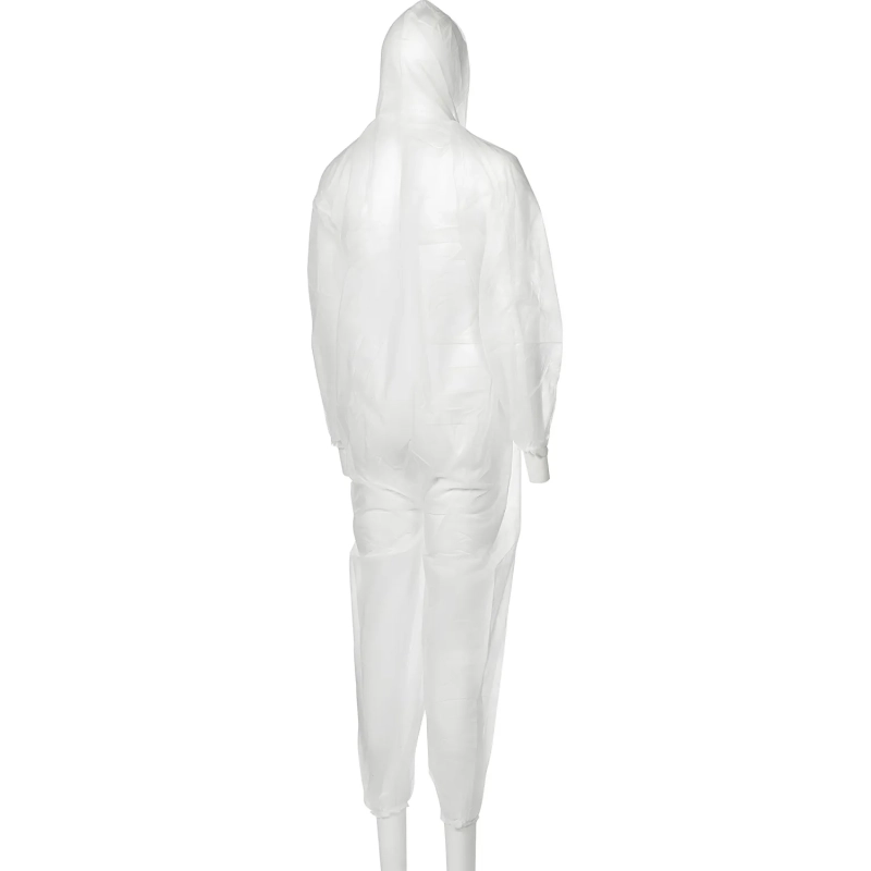 Комбинезон одноразовый Каспер 50 гр/м2 ламинированный белый р-р XXL 1 шт/уп