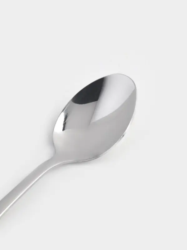 Набор чайных ложек Доляна &laquo;Симпли&raquo;, длина 15.2 см, 6 шт., нержавеющая сталь, серебристый