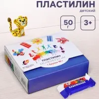 Пластилин 50 г &laquo;Классика&raquo;, микс