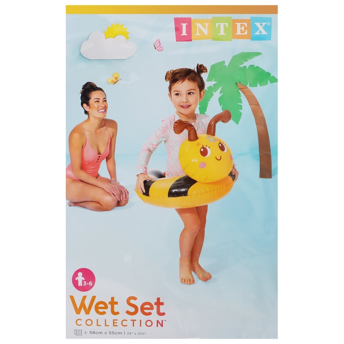 Круг для плавания «Зверюшки», от 3-6 лет, МИКС, 59220NP INTEX