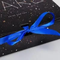 Коробка подарочная, упаковка, &laquo;Stars&raquo;, 20 х 18 х 5 см