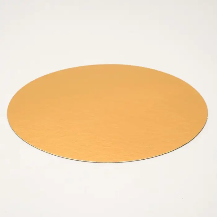 Подложка для торта, 30 см, золото - серебро, 0.8 мм