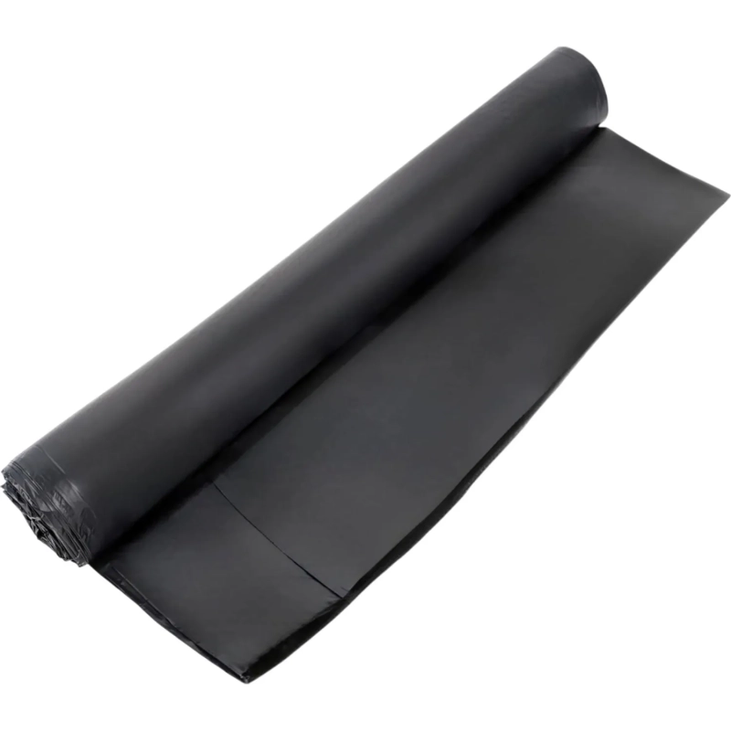 Мешки для мусора ПВД 120л 65х105см 50мкм черные 10шт/рул Элементари