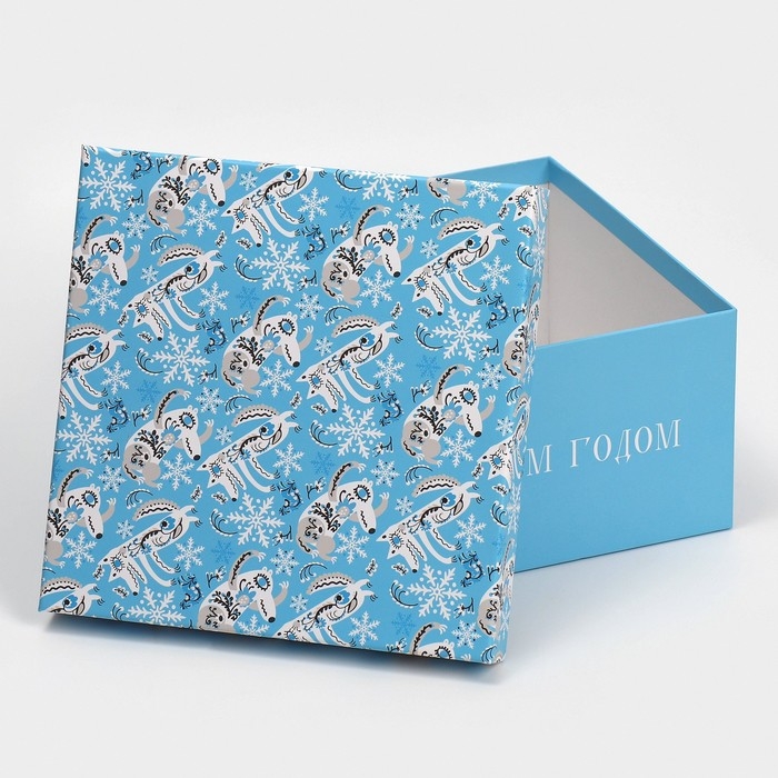 Набор подарочных коробок 5 в 1 «С Новым счастьем», 14 х 14 х 8 - 22 х 22 х 12 см, Новый год Набор подарочных коробок 5 в 1 «С Новым счастьем», 14 х 14 х 8 - 22 х 22 х 12 см, Новый год