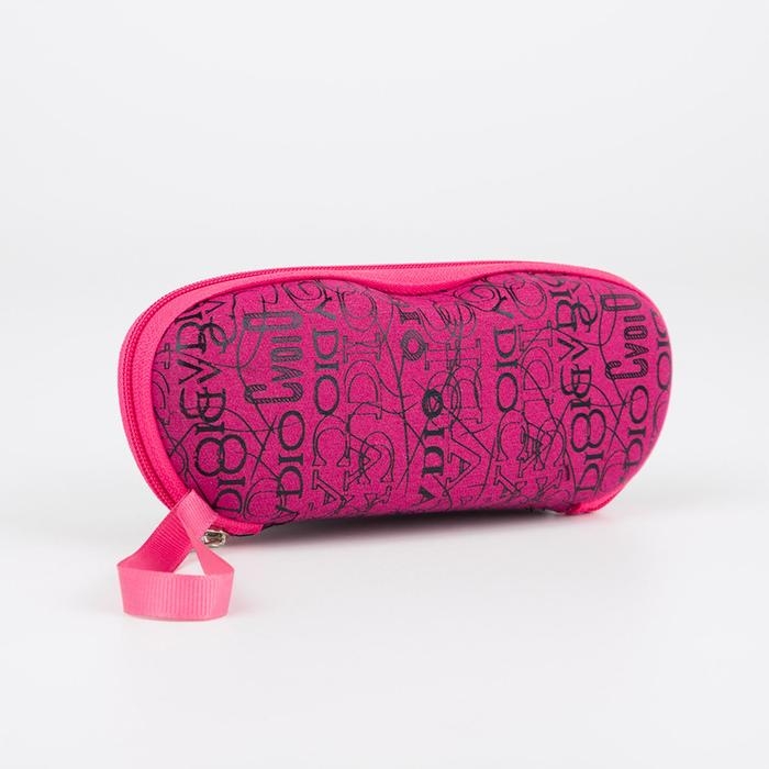 Футляр для очков на молнии, длина 16 см, цвет МИКС Футляр для очков на молнии, длина 16 см, цвет МИКС