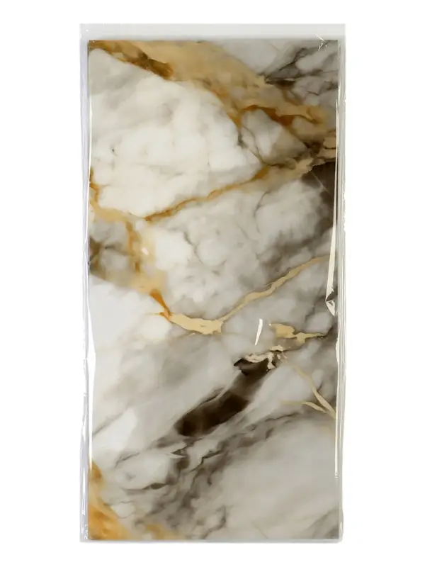 Стеновая панель самоклеящаяся TAKE IT EASY, 300&times;600 мм, цвет нефрит золотой, 10 шт.