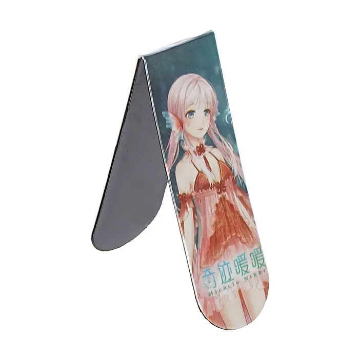 Набор магнитных закладок для книг Calligrata 6 штук, Набор магнитных закладок для книг Calligrata 6 штук, "Аниме", МИКС