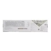 Комплект клавиатура и мышь Smartbuy 105AG, беспроводной, USB, от батареек AA/ААА, белый