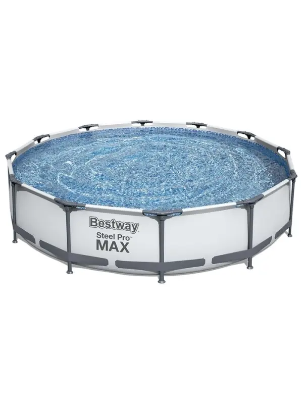 Бассейн каркасный Steel Pro MAX, 366&times;76 см, фильтр-насос, круглый, 56416 Bestway