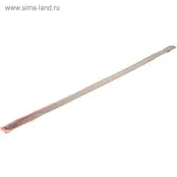 Линейка металлическая, 1 м, серебристая