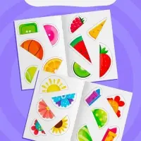 Наклейки-половинки "Логика", 20 наклеек