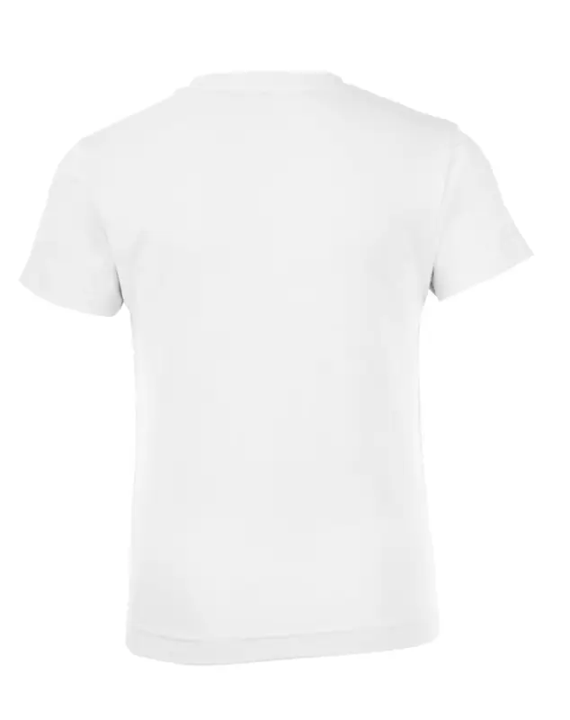 Футболка детская Regent Fit Kids, белая, на рост 106-116 см (6 лет)