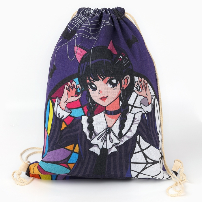 Мешок для обуви «Хэллоуин: Девочка с косичками» хлопковкая 30 х 40 см Мешок для обуви «Хэллоуин: Девочка с косичками» хлопковкая 30 х 40 см