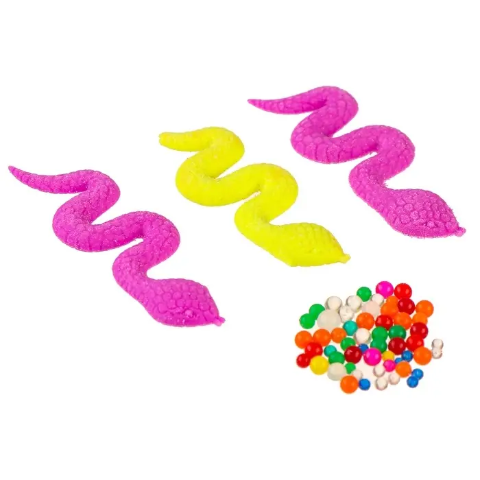 Растущие игрушки «Змейки», с гидрогелем, растёт в воде, МИКС Растущие игрушки «Змейки», с гидрогелем, растёт в воде, МИКС