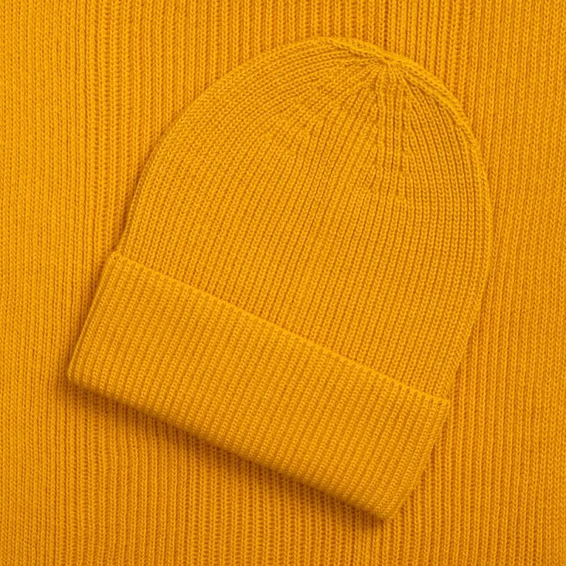 Шапка Nobilis Mono, желтая (медовая)