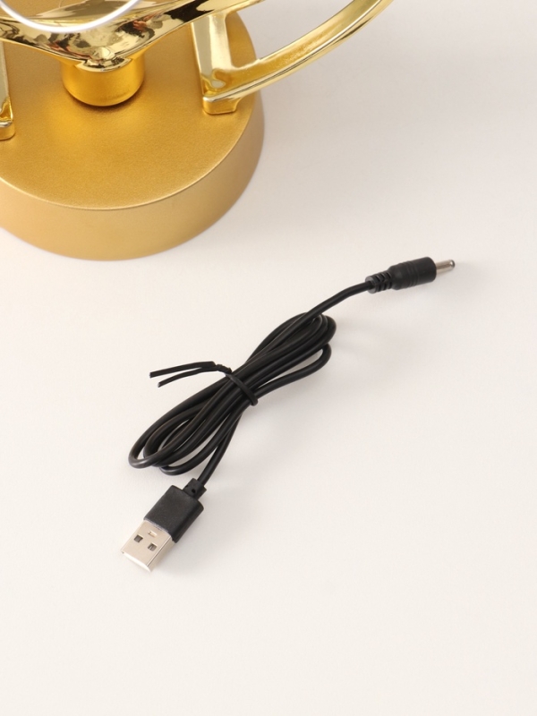 Маятник пластик Маятник пластик "Остроконечная звезда" золото, от USB, от 4AA 10,8х23,5х24 см