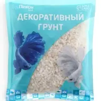 Мраморная крошка &laquo;Пижон Аква&raquo;, фр. 2-5 мм, белый, 800 г