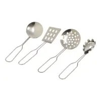 Набор металлической посуды "Вкусный ужин" 15 предметов