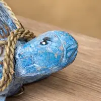 Сувенир "Черепаха" дерево сиграсс, кокос, 25х16х10 см, цв. голубой Сувенир "Черепаха" дерево сиграсс, кокос, 25х16х10 см, цв. голубой