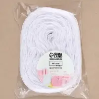 Кружево капроновое, 15 мм, 10&plusmn;1 м, белое №1