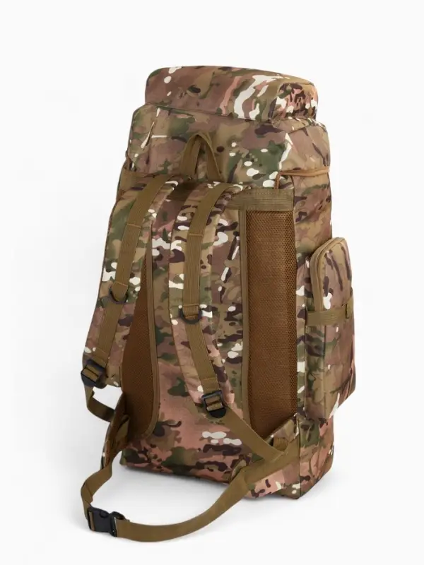 Рюкзак туристический Adventure мужской, 80 л, oxford, камуфляж мультикам