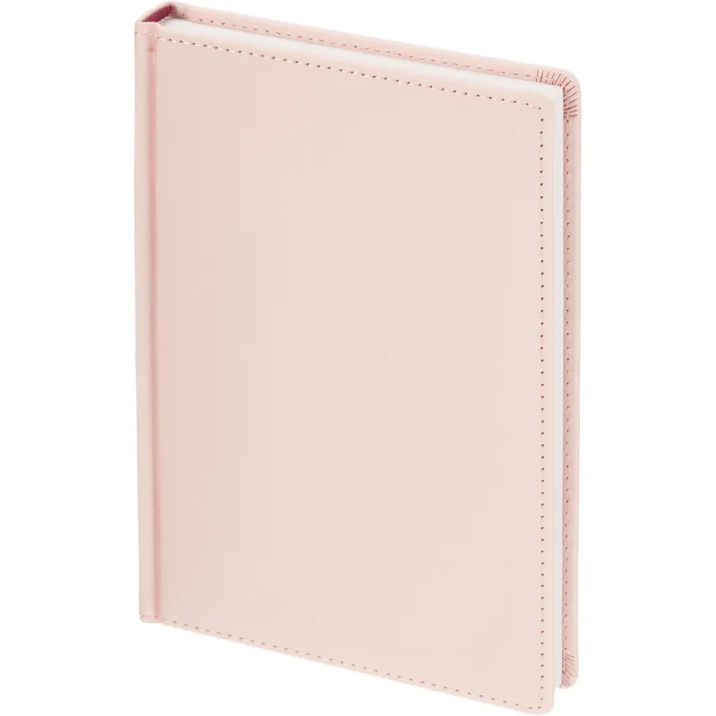 Ежедневник недатированный А5+, 136л, Velvet зефирный розовый  3-115/34