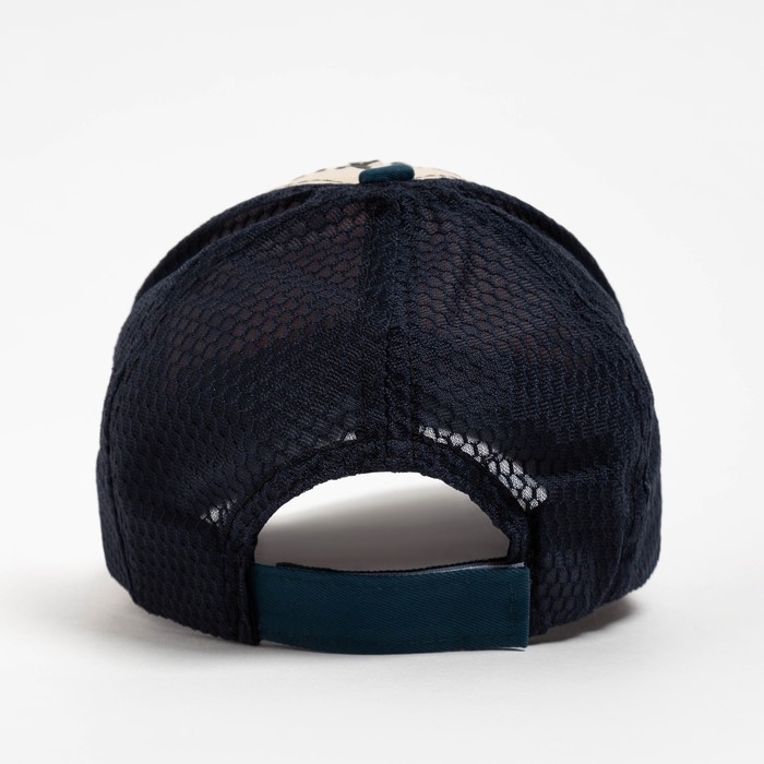 Бейсболка для мальчика MINAKU, цвет сер/син,р-р 52 см Бейсболка для мальчика MINAKU, цвет сер/син,р-р 52 см