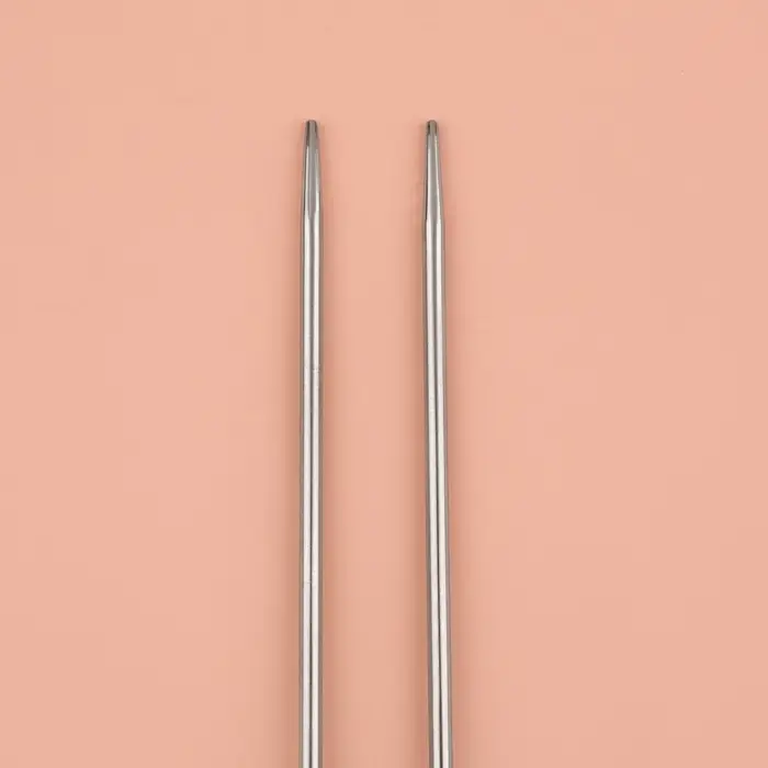 Спицы для вязания, прямые, d = 2 мм, 35 см, 2 шт Спицы для вязания, прямые, d = 2 мм, 35 см, 2 шт