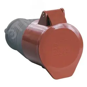 Розетка переносная ССИ-215 16А 6ч 380В 3P+PE+N IP44 IEK