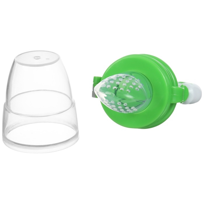 Ниблер для прикорма, с силиконовой сеточкой, цвет зеленый Ниблер для прикорма, с силиконовой сеточкой, цвет зеленый