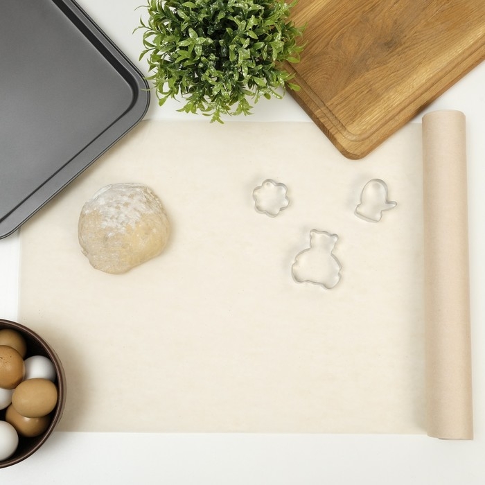 Пергамент жиростойкий для выпечки, 28 см х 5 м Пергамент жиростойкий для выпечки, 28 см х 5 м