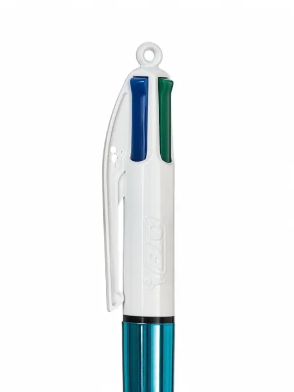 Ручка шариковая BIC, 4 цвета, автоматическая, многоцветная, 1.0 мм