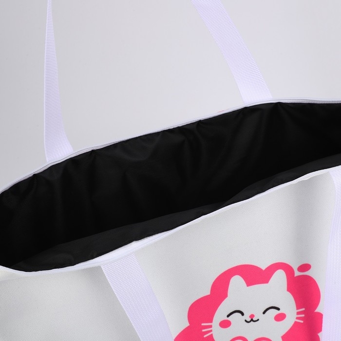 Шопер Meow, на молнии, 37х32х10см Шопер Meow, на молнии, 37х32х10см