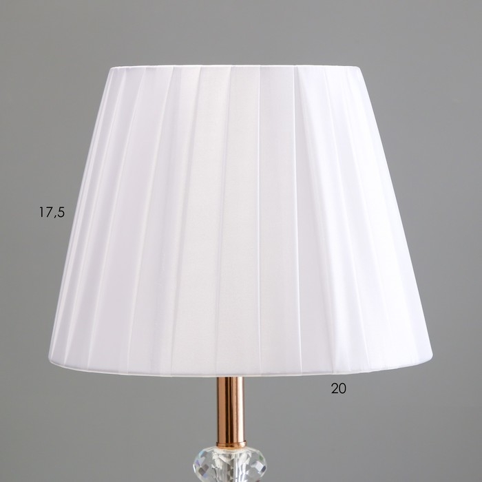 Настольная лампа Настольная лампа "Лесия" Е14 40Вт золото 22х22х40 см