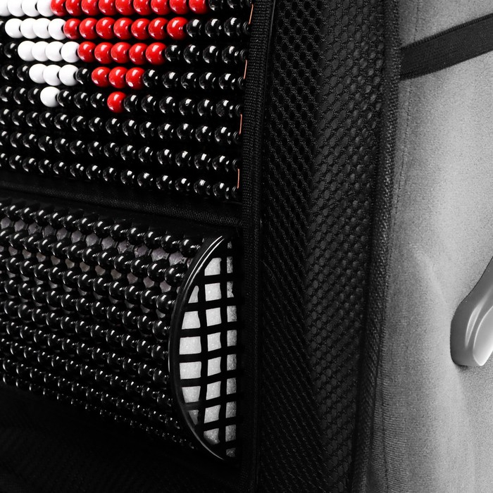 Накидка-массажер TORSO, 102×50 см, бамбук, массажная вставка поясницы Накидка-массажер TORSO, 102×50 см, бамбук, массажная вставка поясницы