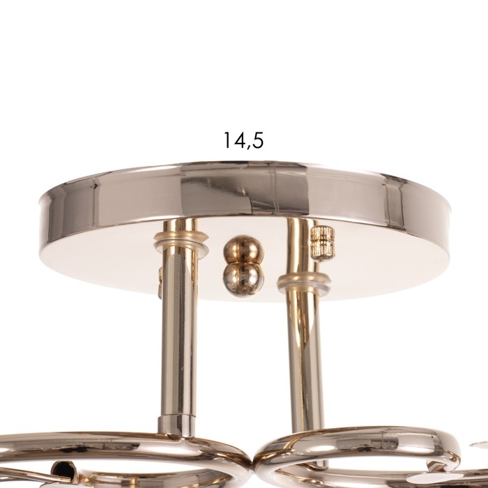 Люстра Люстра "Алеста" 2х60Вт Е27 Золото 46х15х23см