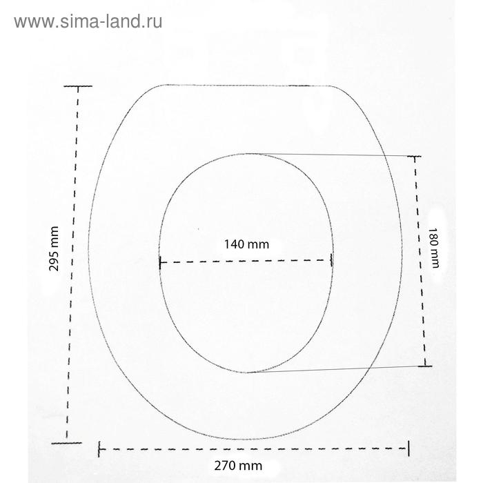 Сиденье для унитаза детское Доляна «Зверята», 27×29 см Сиденье для унитаза детское Доляна «Зверята», 27×29 см