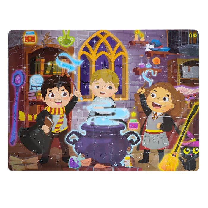 Пазлы светящиеся «Магия в замке», 88 деталей Пазлы светящиеся «Магия в замке», 88 деталей