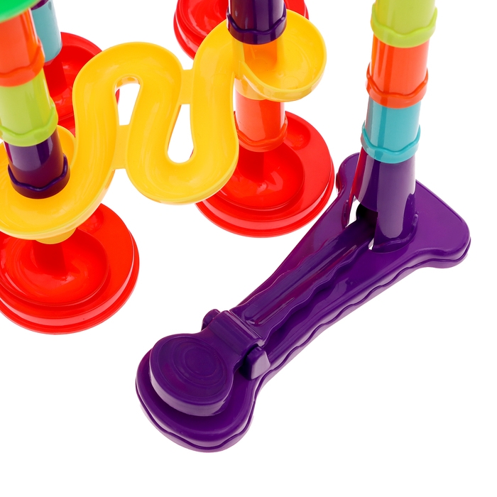 Конструктор марблс «Трубчатые лабиринты», 142 детали Конструктор марблс «Трубчатые лабиринты», 142 детали