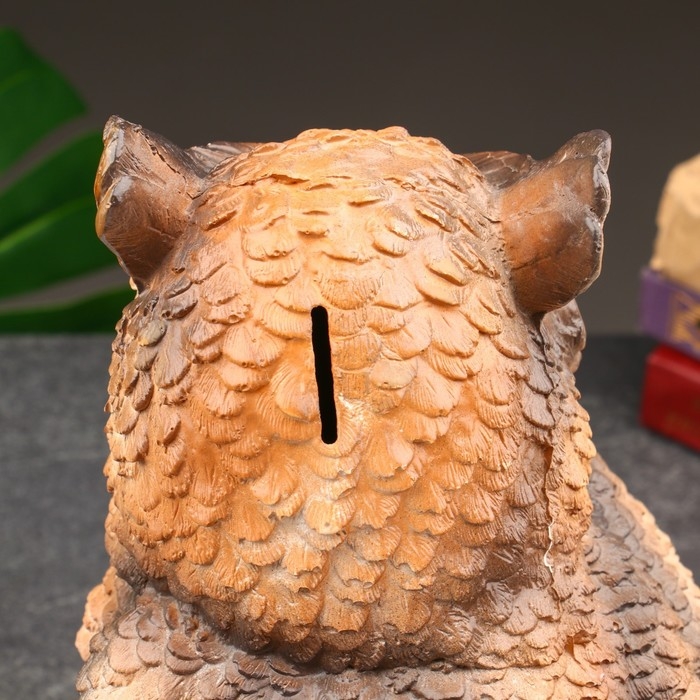 Копилка Копилка "Сова большая, натуральная" 27 см