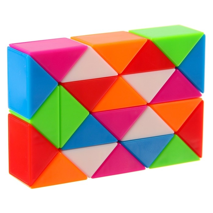 Настольная игра «Головоломка змейка», Синий трактор Настольная игра «Головоломка змейка», Синий трактор